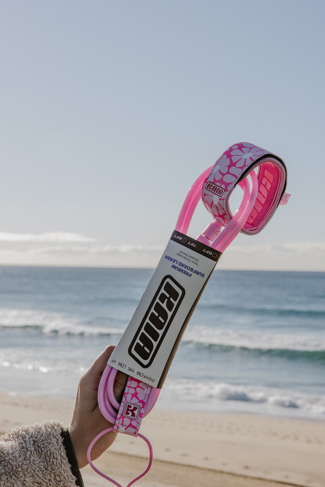 Rustler Pink Surf Leash