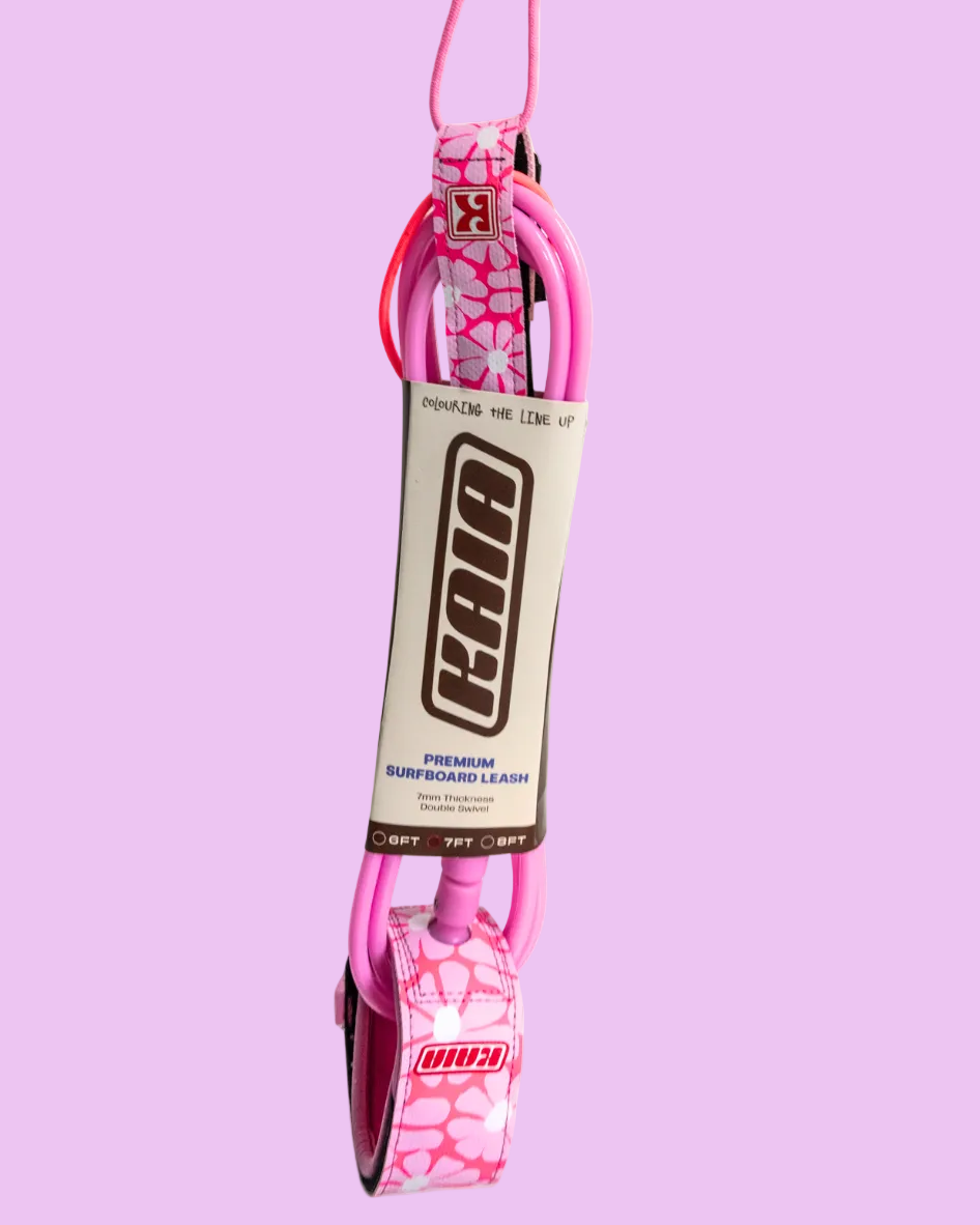 Pink girls surf leash